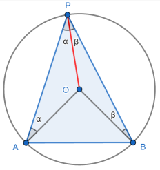 inscribed angle proof part 1