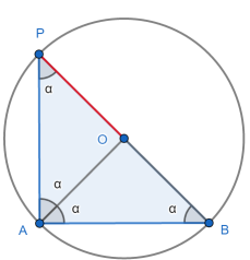 inscribed angle proof part 2