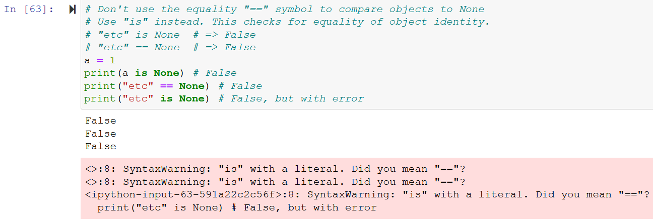 String literal is None error